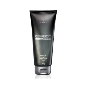 Shampoo Gel Cabelo e Corpo Carbon Cromo 200ml